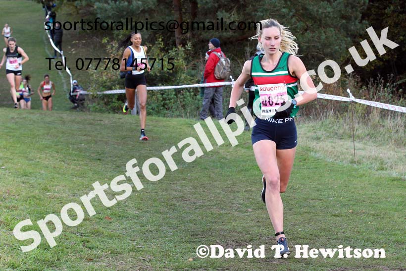 Senior womens 2021 National Cross Country Relays, Berry Hill Park, Mansfield. Photo: David T. Hewitson/Sports for All Pics